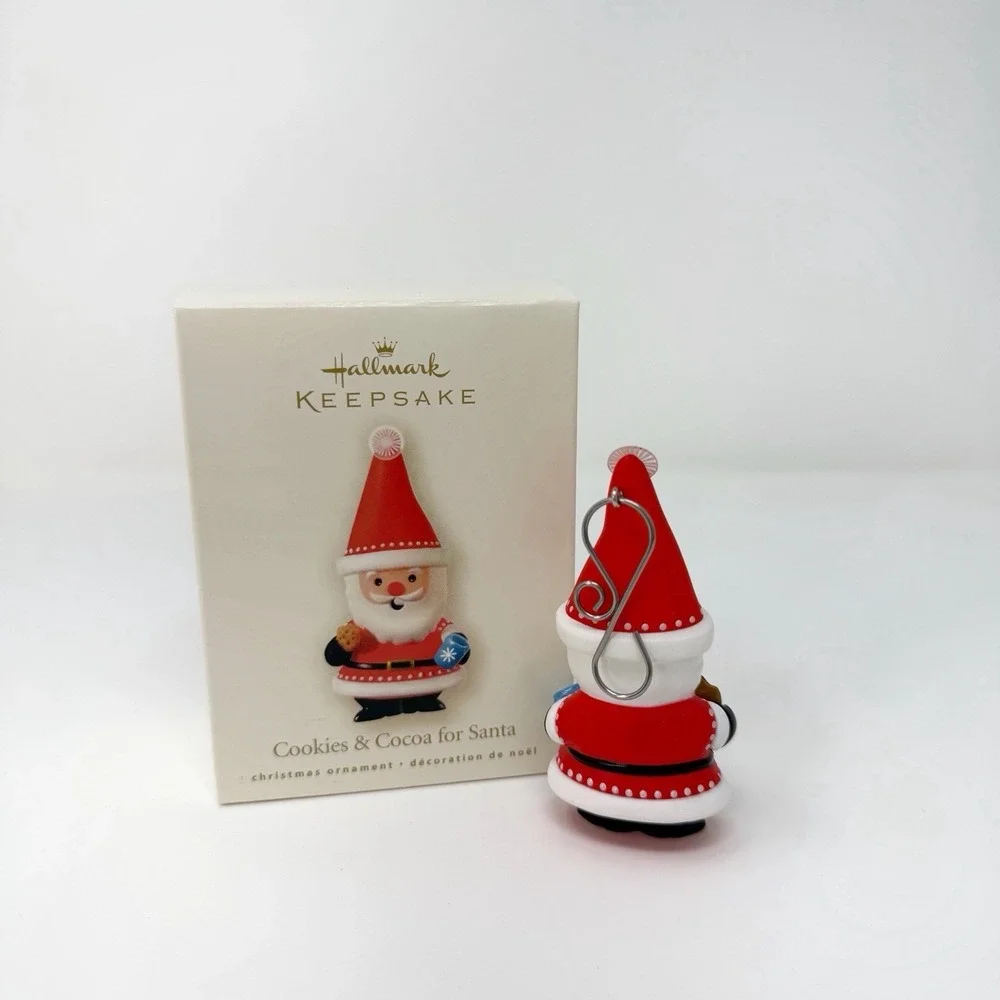 Hallmark 2008 Cookies & Cocoa for Santa Keepsake Christmas Ornament w Box